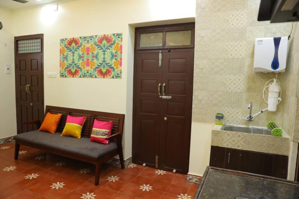Heritage Home With 2 Bed/2 Bath With Kitchen In A Residential Neighborhood. Madurai Exterior foto